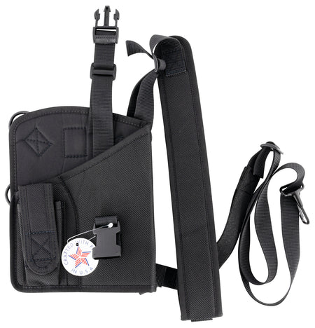 DeSantis M72BALAZ0 Yukon Hunting Shoulder Holster Nylon Adjustable Fits 1911 Right Hand