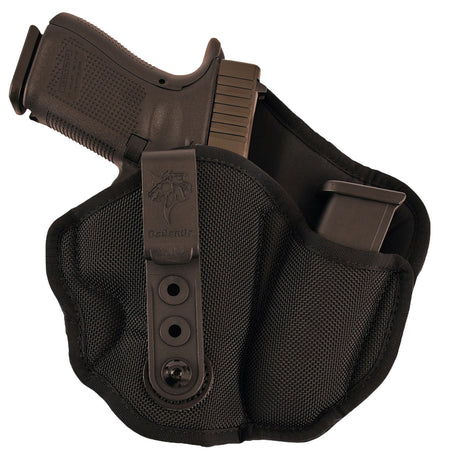 DeSantis M89BAE1Z0 Inner Piece 2.0 Appendix Carry Nylon Holster Black Glock 26 Sig P239 RH