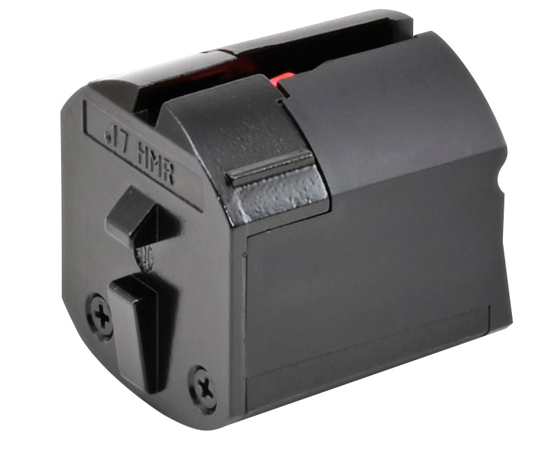Savage Arms 55258 10 Round 17 HM2 Rotary Magazine for Savage MK II Black Steel