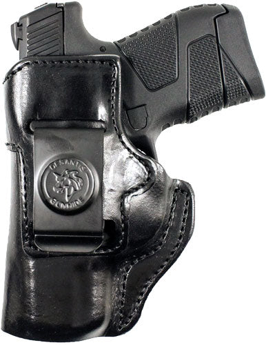 DeSantis Inside Heat Left Hand IWB Leather Holster for Hellcat Black