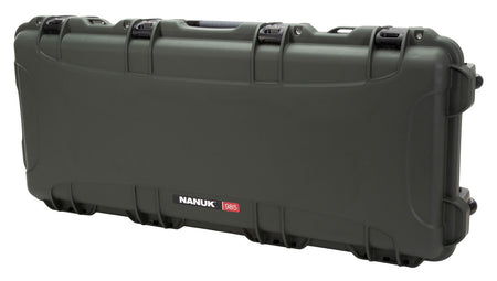 Nanuk 985 Olive Polymer Takedown Rifle & Shotgun Case with Foam Padding