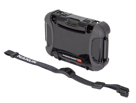 Nanuk Nano 310 Water Resistant Black Hard Case with PowerClaw Latch System