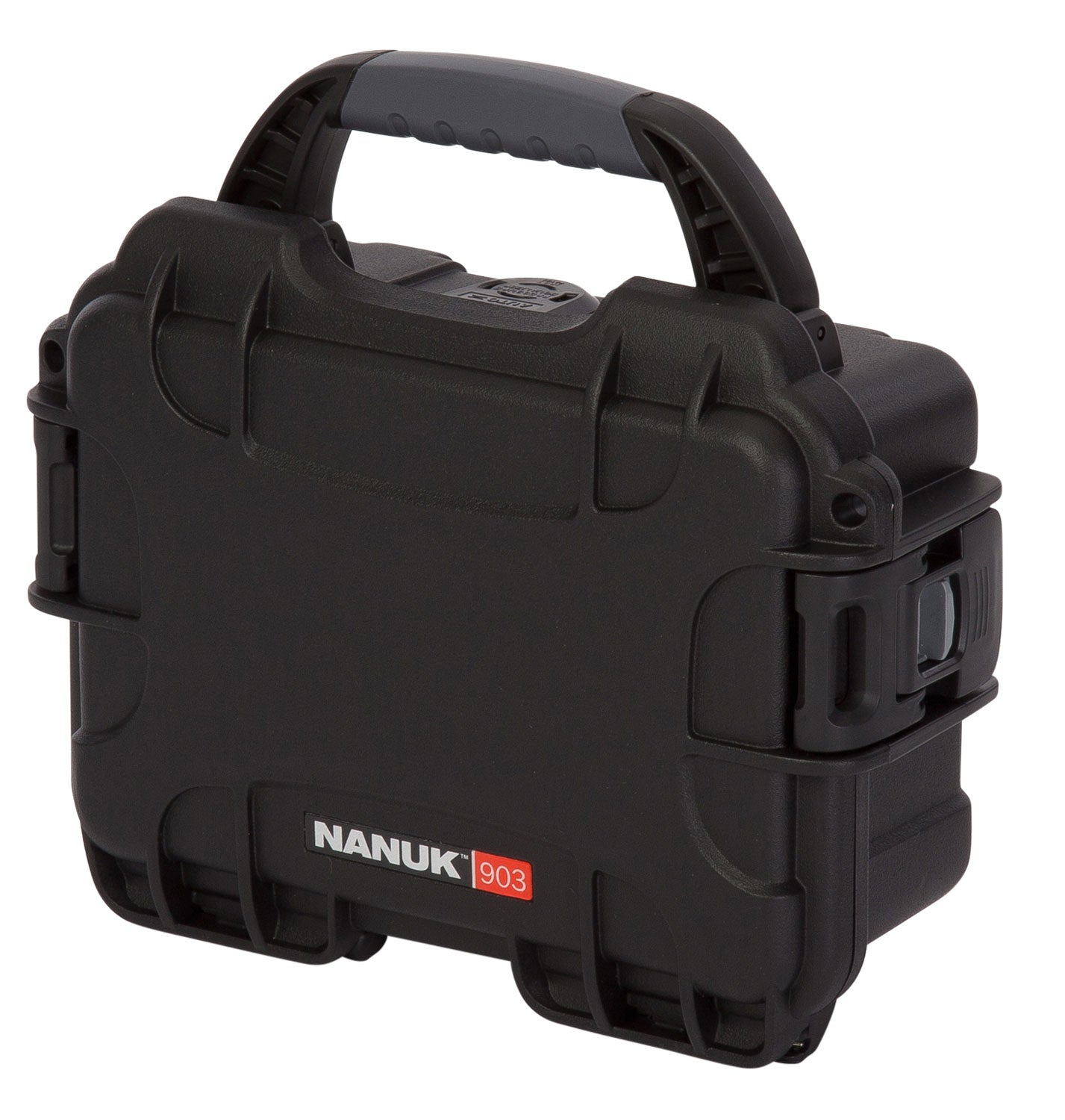 Nanuk 903 Compact Black Polymer Case with Foam Padding and Side-Mount Latches