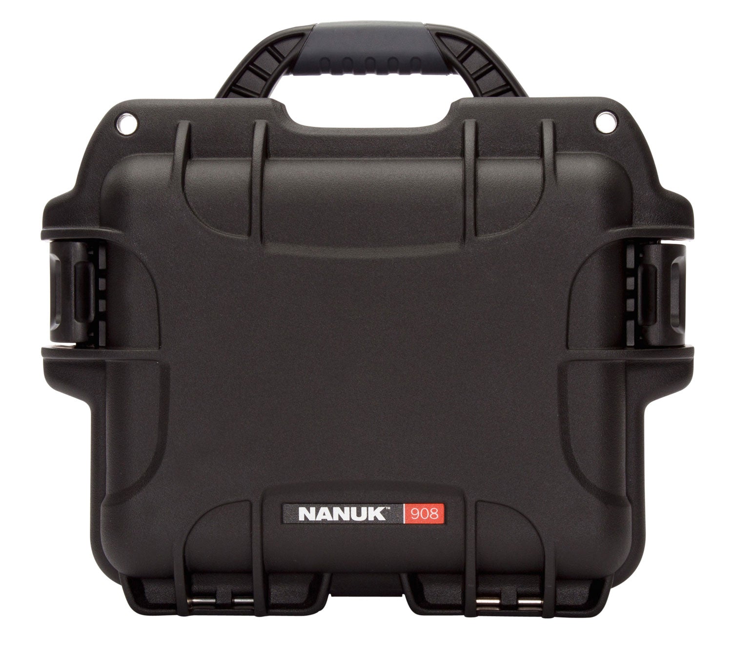 Nanuk 908 Compact Waterproof Deep Black Hard Case with Foam Padding Airline Approved