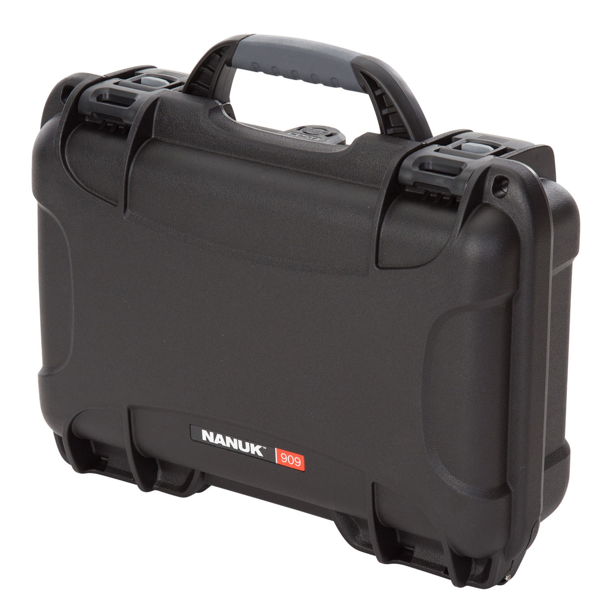 Nanuk 909 Compact Waterproof Black Hard Case with Foam Padding Airline Approved