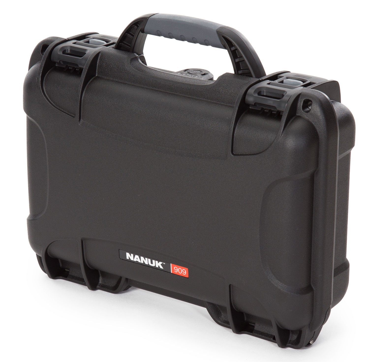 Nanuk 909 Glock Compatible Hard Pistol Case Black Resin with Closed-Cell Foam