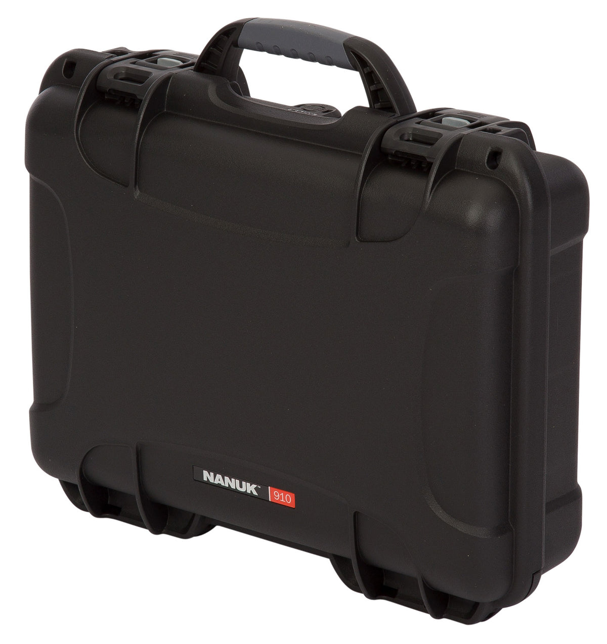 Nanuk 910 Glock Compatible Two-Pistol Hard Case Black Polymer with Closed-Cell Foam