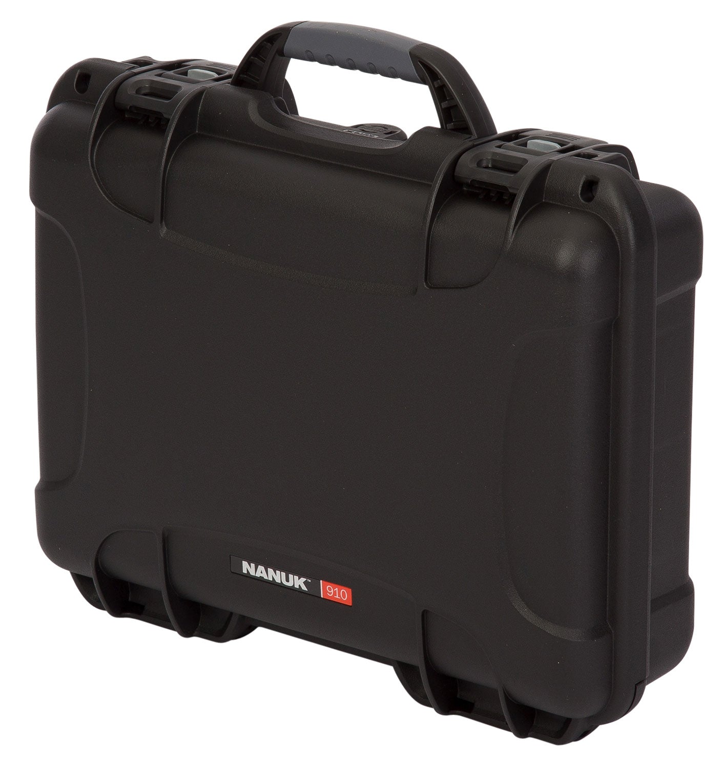 Nanuk 910 Glock Compatible Two-Pistol Hard Case Black Polymer with Closed-Cell Foam