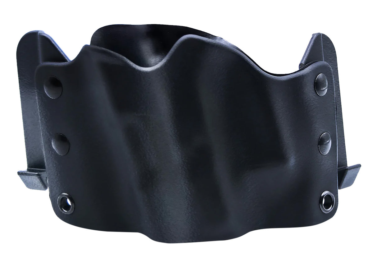 Stealth Operator Compact Outside Waistband Black Nylon Holster Belt Clip Mount Springfield XD/Glock Left Hand