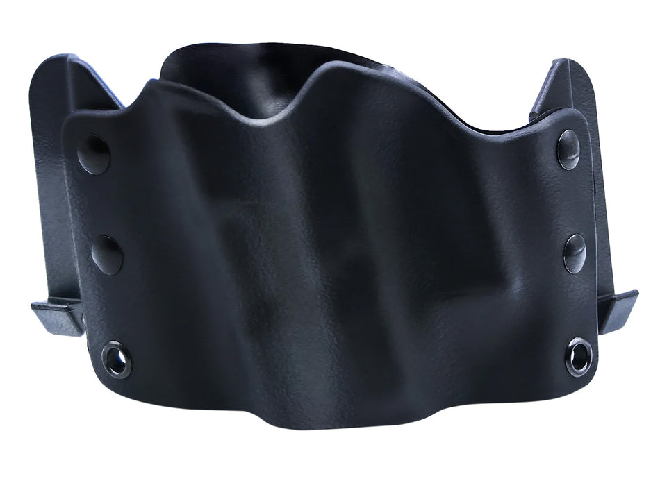 Stealth Operator Compact Outside Waistband Black Nylon Holster Belt Clip Mount Springfield XD/Glock Left Hand