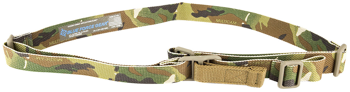 Blue Force Gear VCAS125OAMC Vickers Two-Point Sling MultiCam Cordura Adjustable