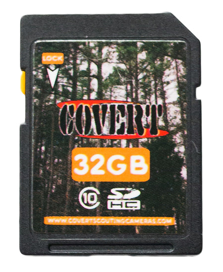 Covert 5274 32GB SD Card for Scouting and Trail Camera Use