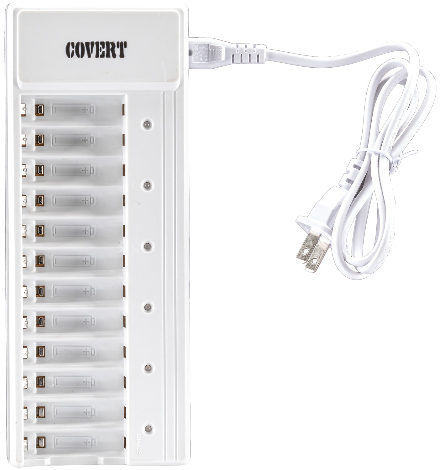 Covert 2038 12-Bay AA Battery Rapid Charger for Trail Cameras