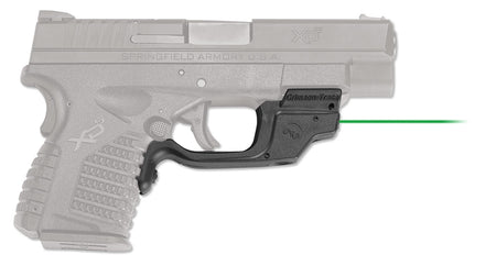 Crimson Trace 0147201 Springfield XD-S Laserguard Green Laser, Black Polymer Body