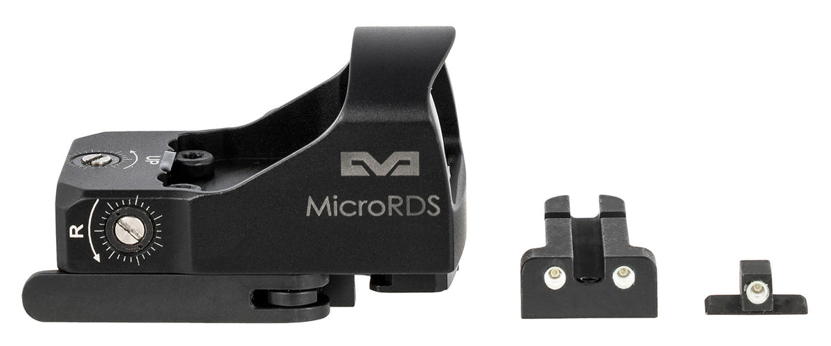 Meprolight Micro RDS 3 MOA Red Dot Pistol Optic with QD Adaptor for Sig P226/P320