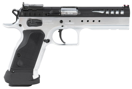 Tanfoglio IFG TF-LIMMSTR-9 Limited Master 9mm Luger 4.75" 18+1 Hard Chrome Black Steel Slide Black Polymer Grip