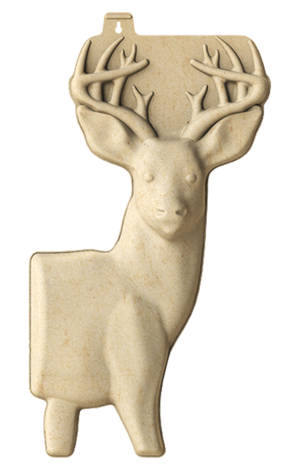 Birchwood Casey 3DTDTDEER Three-Dimensional Deer Shooting Target 31.25"x17"x4" Tan 3 Pk