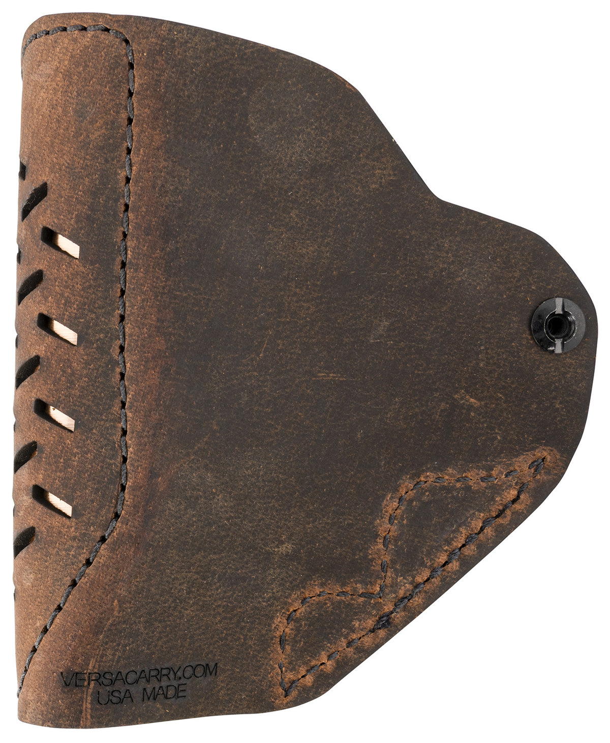 Versacarry REV211 IWB Distressed Brown Leather Revolver Holster Fits S&W J Frame/Ruger LCR RH