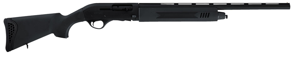Escort HEPS2022051Y PS Youth 20 Gauge Semi-Auto 3" 4+1 22" Black Vent Rib Barrel, Black Anodized Grooved Aluminum Receiver, Adj LOP & Shim Black Synthetic Stock, Right Hand