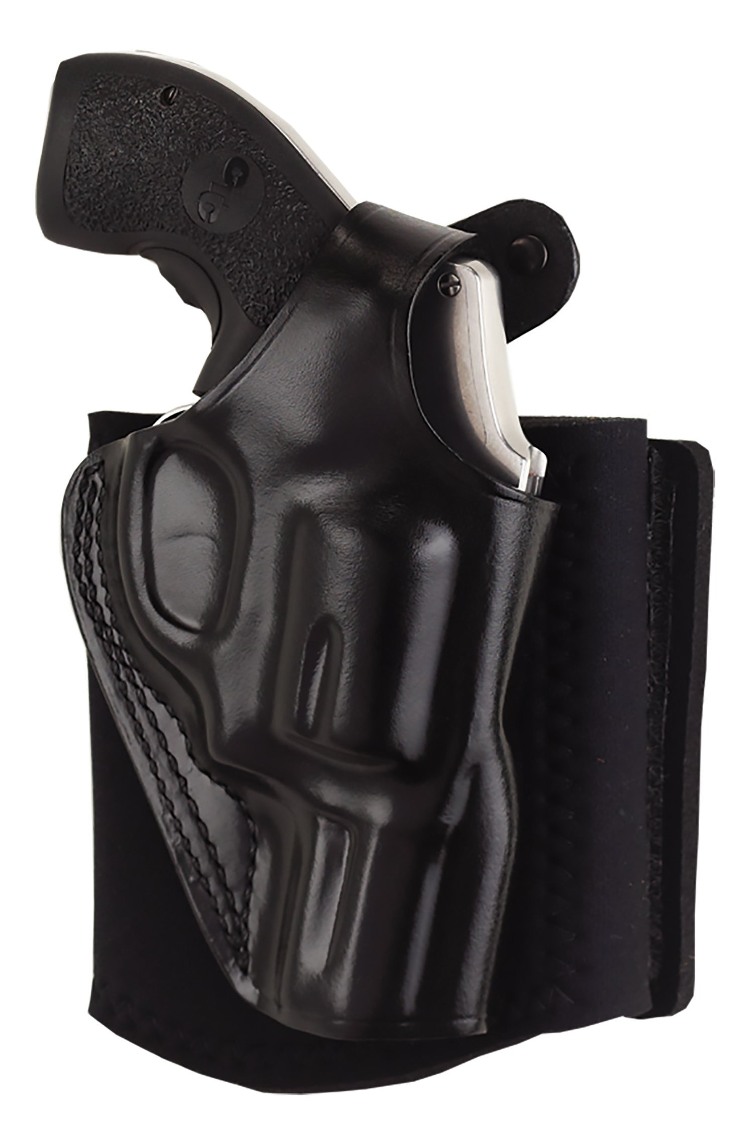 Galco Ankle Glove Holster AG870RB - Sig P365/P365XL, Black Leather, Hook & Loop, Fits Ankles to 13", Right Hand