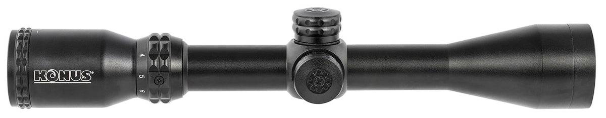 Konus KonusPro 275 3-9x40mm Muzzleloader Riflescope 1-Inch Tube Engraved Ballistic 275 Dot Reticle