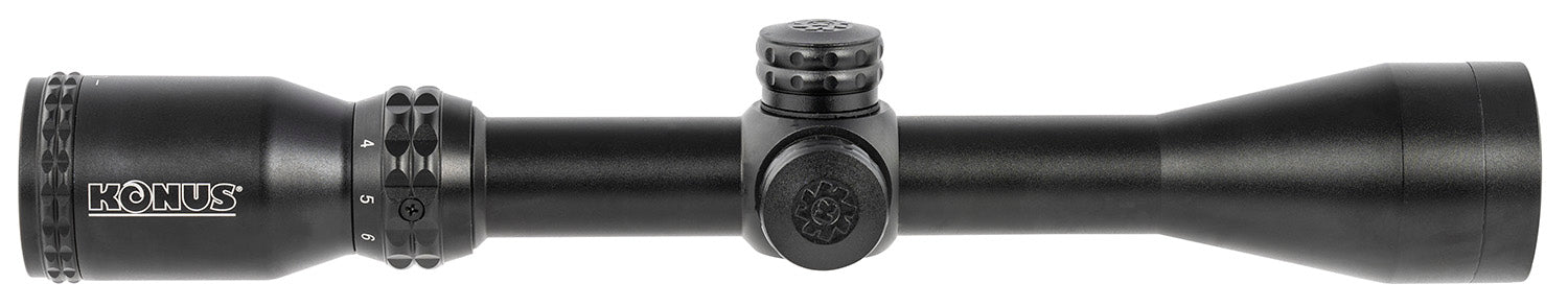 Konus KonusPro 275 3-9x40mm Muzzleloader Riflescope 1-Inch Tube Engraved Ballistic 275 Dot Reticle