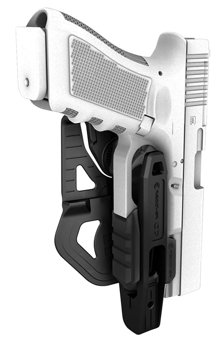 Recover Tactical G7 OWB Swivel Paddle Holster Black Fits Glock 17/19 Ambidextrous