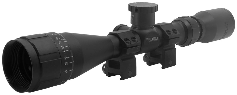 BSA Sweet 30-30 AO Black 3-9x40mm 1" Tube 30/30 Reticle Riflescope