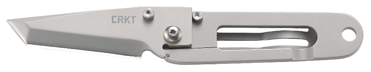 CRKT 5500 Keep It Super Simple Tanto Folder 2.25" Bead Blasted Stainless Blade
