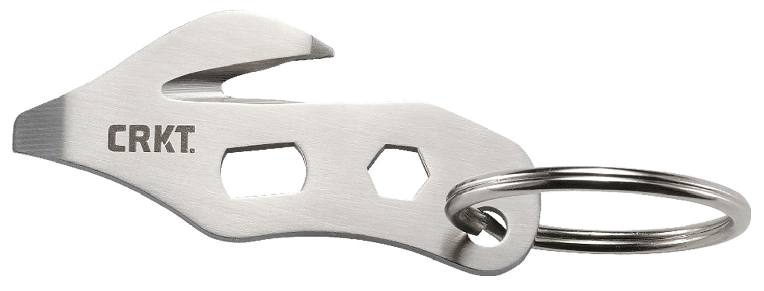 CRKT 2055 K.E.R.T. Emergency Strap Cutter Keyring Tool 2.48" Fixed 8Cr13MoV Blade