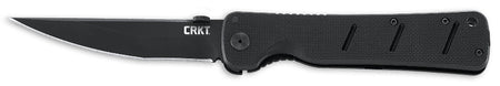 CRKT 2906 Otanashi noh Ken Large Folding Tactical Knife 4.52" Black Coated AUS-8A Blade