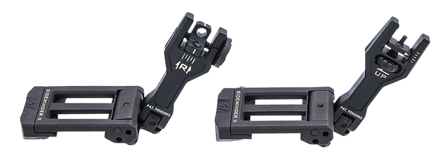 Strike Industries SIDEWINDERIIBK Sidewinder II 45-Degree Offset Backup Sights Black