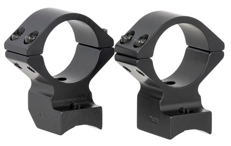 Talley 950766 One-Piece Scope Mount Ring Combo Barrett Fieldcraft Picatinny High Rings 1" Black
