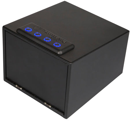 Bulldog BD4040L Magnum Quick Vault with Backlit LED Keypad Code & Key Entry Black Steel