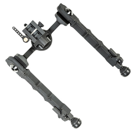 Accu-Tac FCSRBG200 FC-5 G2 Long Range Bipod 6"-10.60" Black Hardcoat Anodized Aluminum