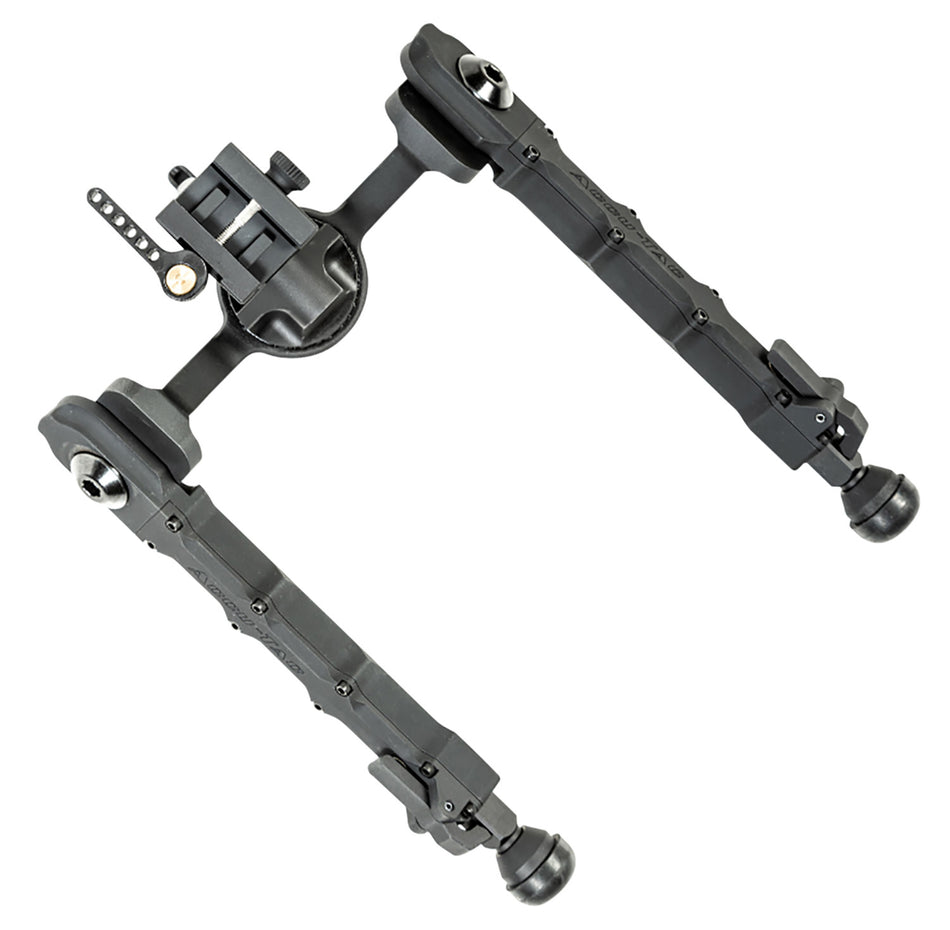 Accu-Tac FCSRBG200 FC-5 G2 Long Range Bipod 6"-10.60" Black Hardcoat Anodized Aluminum