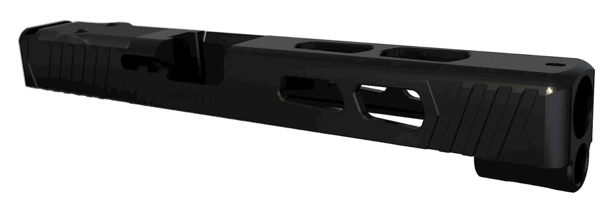 Rival Arms Glock 34 Gen3 Docter Cut Precision Slide A1 Black QPQ Case Hardened Stainless (RA10G705A)