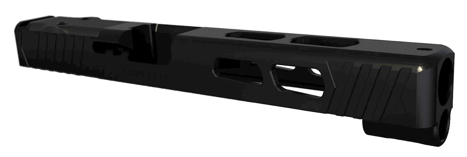 Rival Arms Glock 34 Gen3 Docter Cut Precision Slide A1 Black QPQ Case Hardened Stainless (RA10G705A)