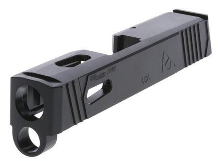 Rival Arms Sig P365 Optic Ready Precision Slide A1 Black QPQ Stainless Steel (RA10P001A)