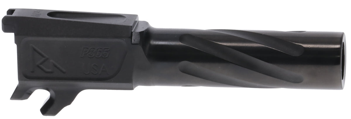 Rival Arms Precision Threaded Drop-In Barrel 9mm 3.10" Black PVD 4340H Steel Sig Sauer P365