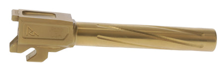 Rival Arms Precision Drop-In Barrel 9mm 3.90" Gold PVD 4340H Steel Sig Sauer P320 Full Size