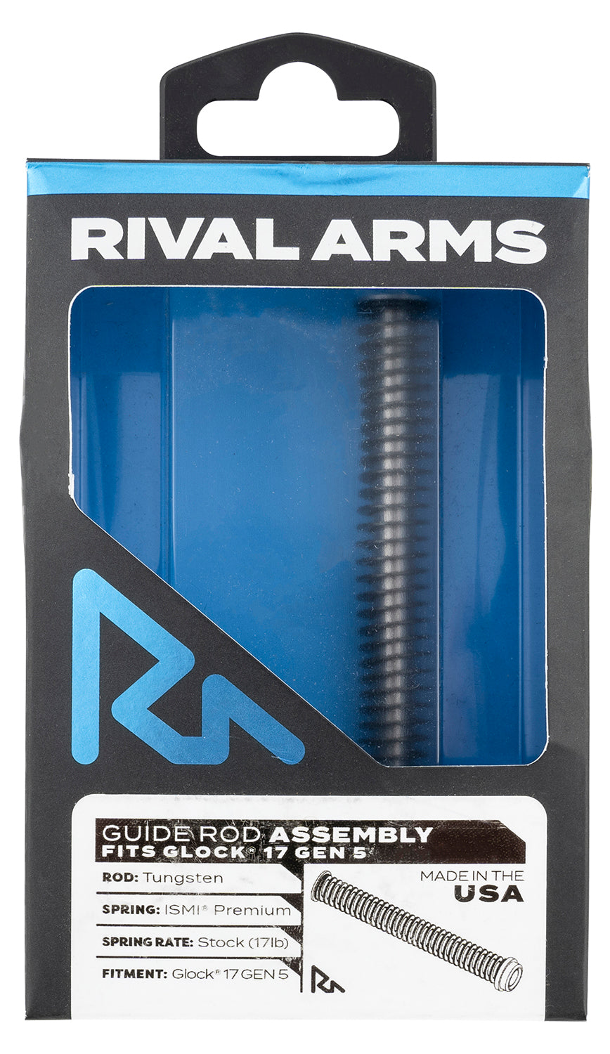 Rival Arms RA50G121T Tungsten Stainless Guide Rod Assembly for Glock 17 Gen5