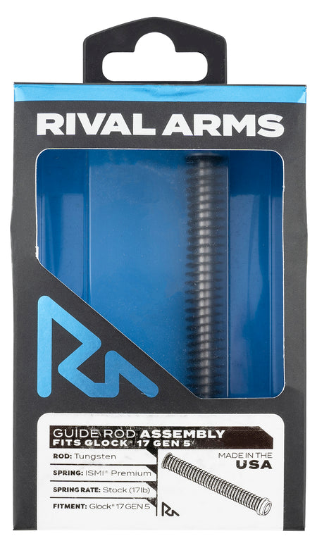 Rival Arms RA50G121T Tungsten Stainless Guide Rod Assembly for Glock 17 Gen5