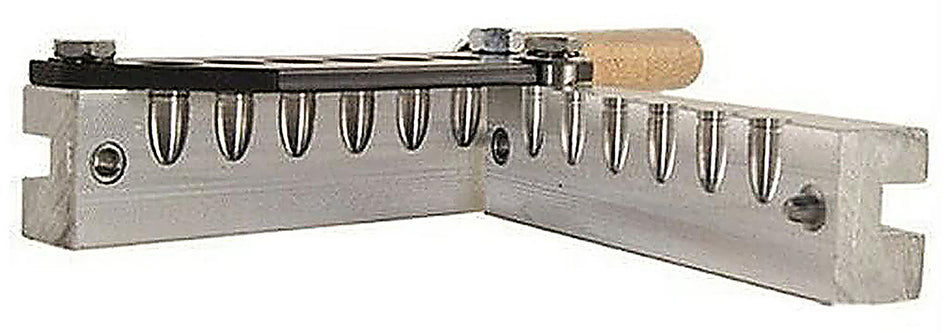 Lee Precision 6-Cavity Bullet Mold .356 125 Gr Round Nose for 9mm / 380 Auto