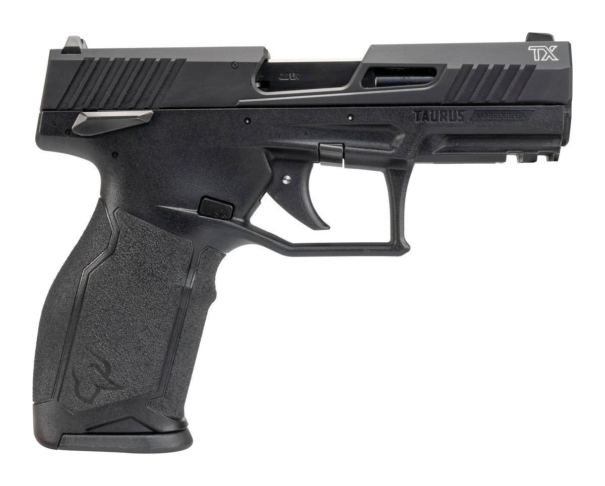 Taurus 1-2TX22341-10 TX22 Gen 2 Full Size Frame 22 LR 10+1 4.10" Matte Black Steel Barrel, Black Hard Coat Anodized Serrated Slide, Black Polymer Frame w/Picatinny Rail, Right Hand