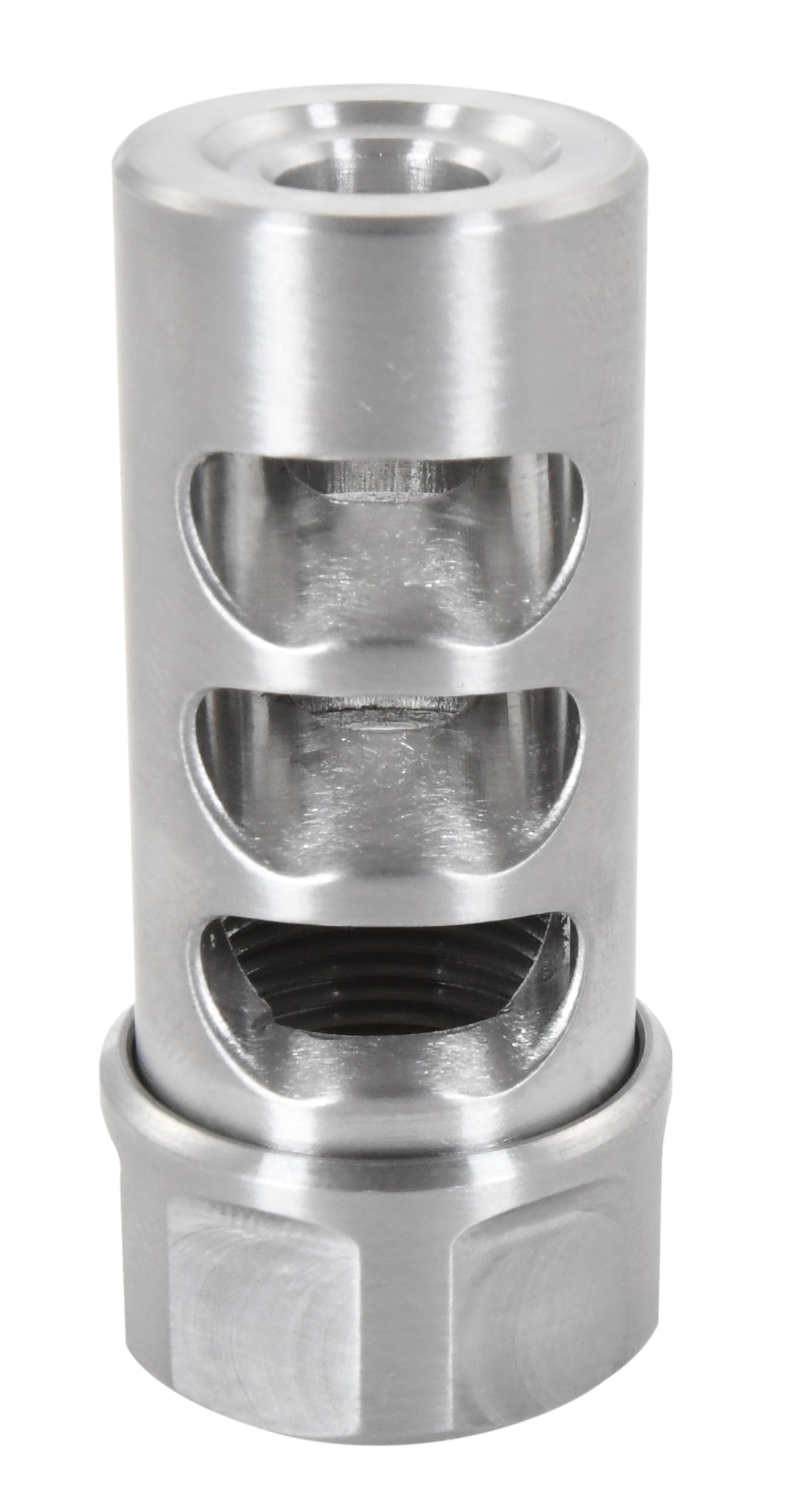 APA G2M1230S Gen 2 Micro Bastard Self Timing Stainless Brake 30 Cal AR-Platform .750" Diameter