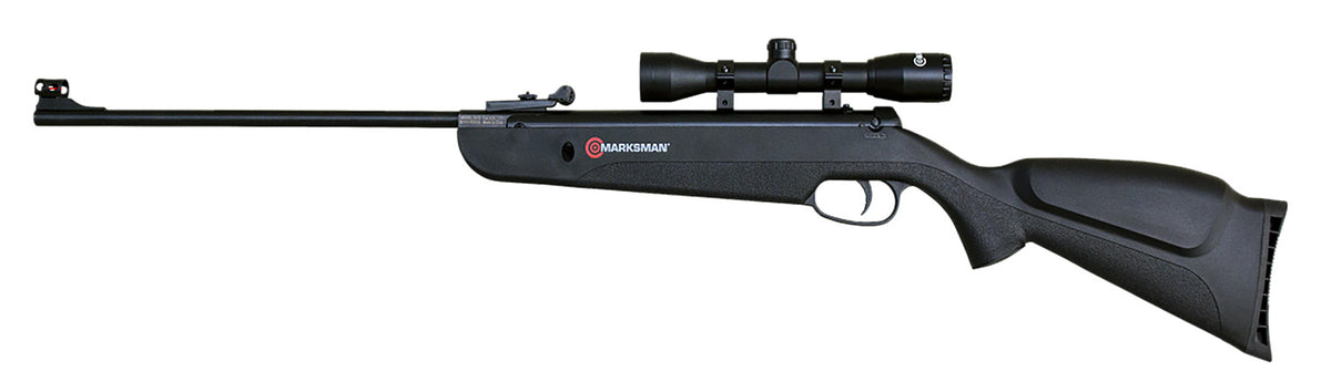 Marksman 2070 .177 Caliber Break Barrel Air Rifle Black with Scope Combo