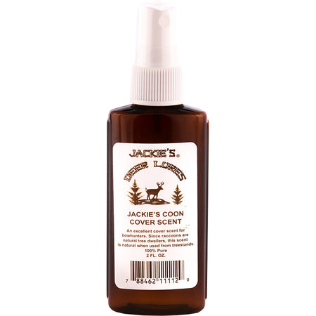 Jackies Raccoon Treestand Cover Scent with Sprayer 2 oz.