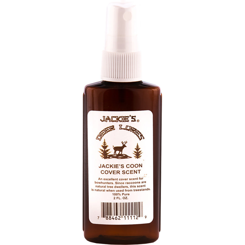Jackies Raccoon Treestand Cover Scent with Sprayer 2 oz.