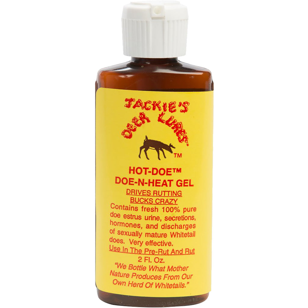 Jackies Hot Doe N-Heat Whitetail Doe Urine Flip Top 2 oz.